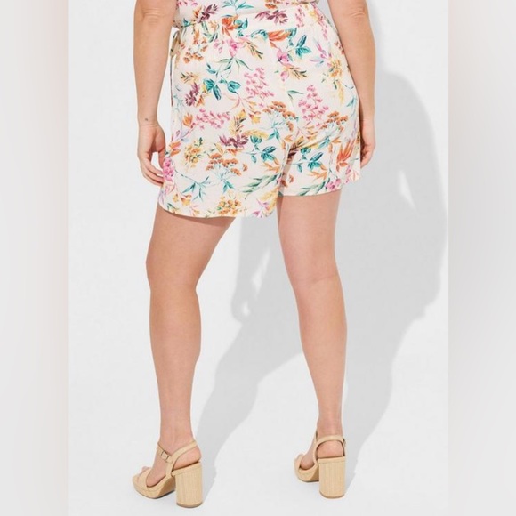 NWT Torrid Textured Heather Wrap Skort Size 4X Multicolor - Picture 2 of 11